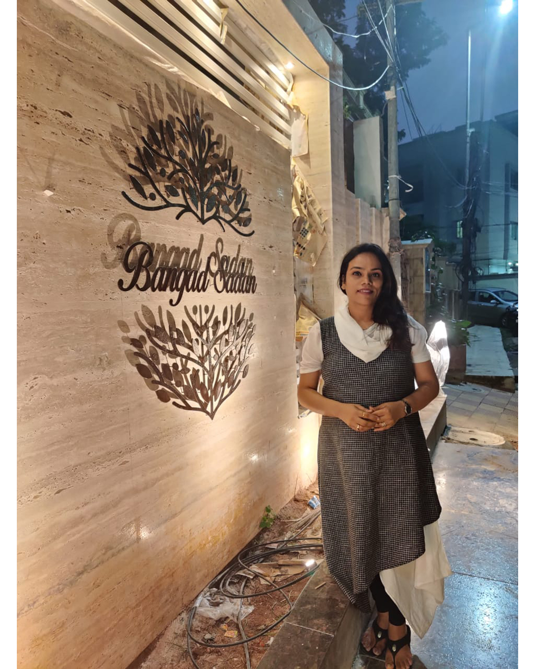 Riddhi Siddhi Art Creations - Handpainted Traditional Floral Folk Art Sign